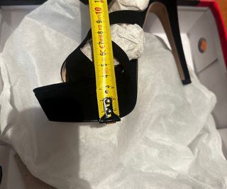 Sandalias La Strada Talla 37 Negras