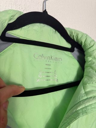 Chaqueta Calvin Klein Gris y Verde