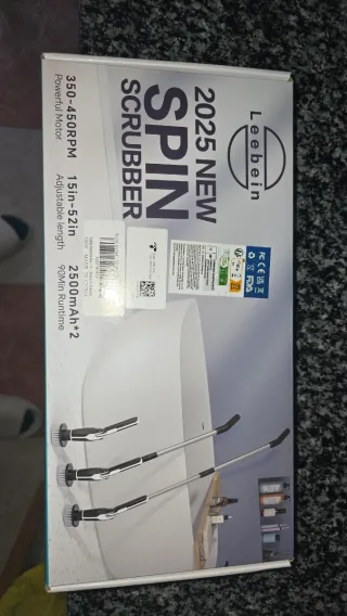 Cepillo Eléctrico Limpieza Leebain