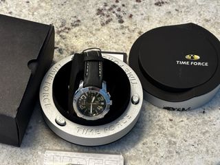 Reloj Time Force Cronógrafo Negro/Plata