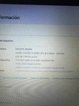 HP Elitebook 840 G3 i5 6ª Gen Win11