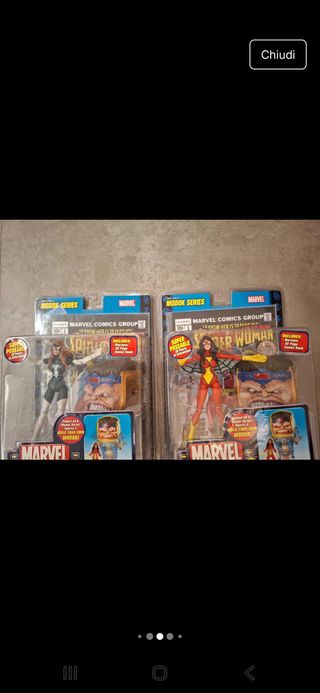 Marvel Legends Set 2 Spider Woman Modok Series