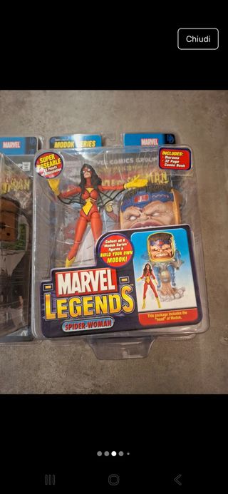 Marvel Legends Set 2 Spider Woman Modok Series