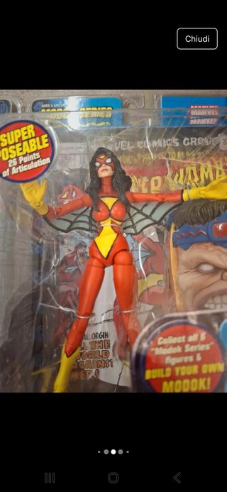 Marvel Legends Set 2 Spider Woman Modok Series