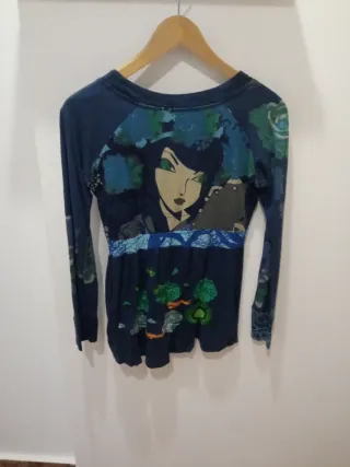 Camiseta Desigual Talla M Floral