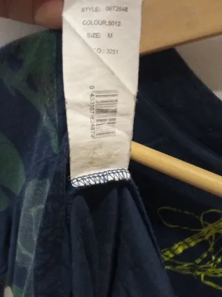 Camiseta Desigual Talla M Floral