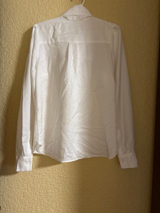 Camisa Molly Bracken Talla S Lazo Blanco