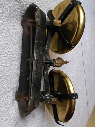 Bilancia antica 'VULCAN' in ferro con piatti 5 kg