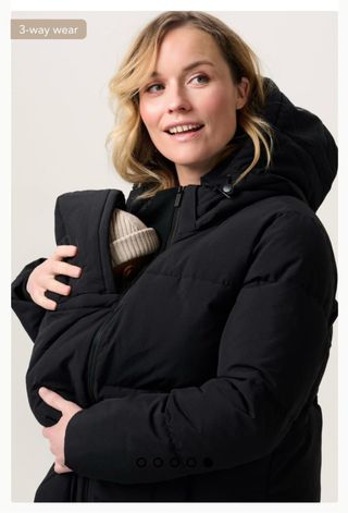 Chaqueta premamá Noppies negra