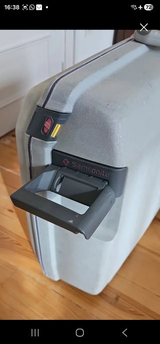 Maleta Samsonite Gris Ruedas