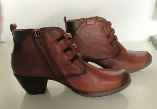 Botines Pikolinos Marrones Mujer