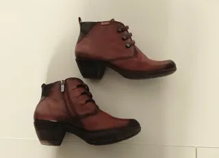 Botines Pikolinos Marrones Mujer