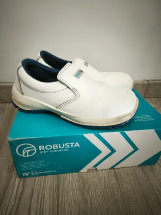 Zapatos de seguridad Robusta blancos