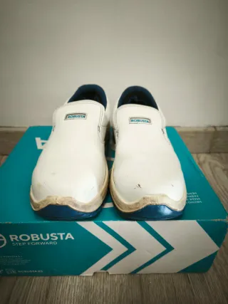 Zapatos de seguridad Robusta blancos