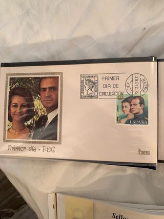 Primer Día FDC - Sobres y Sello España 1975