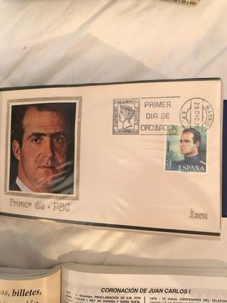 Primer Día FDC - Sobres y Sello España 1975