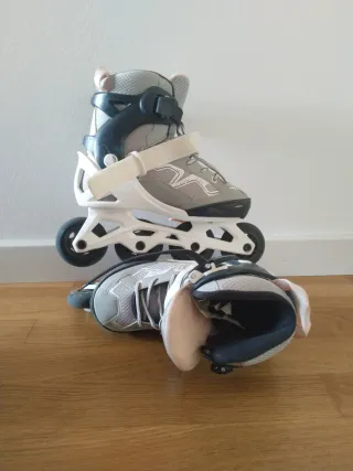 Patines en línea Oxelo grises