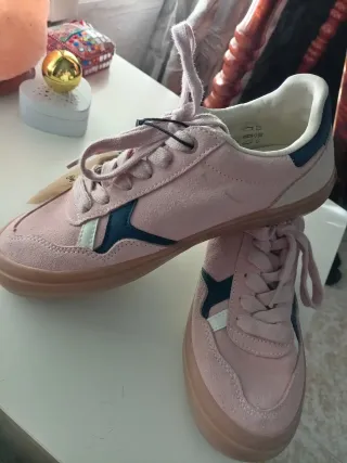 Zapatillas Pepe Jeans rosas y azules