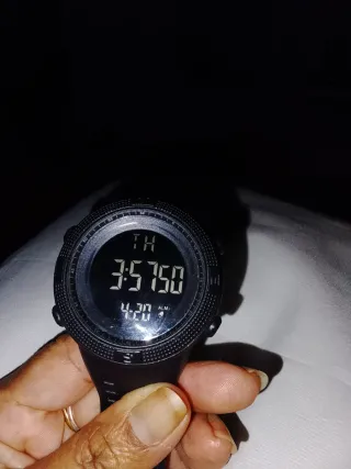 Reloj Deportivo Negro