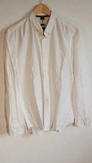 Camisa Studio Classics Blanca Manga Larga