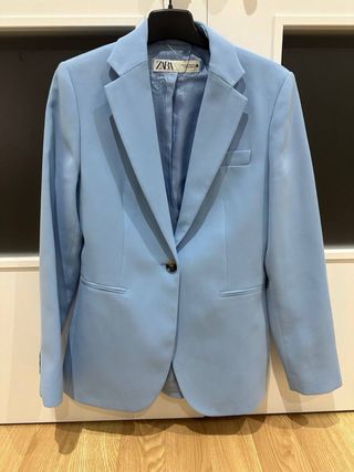 Americana Zara Azul Claro Talla S