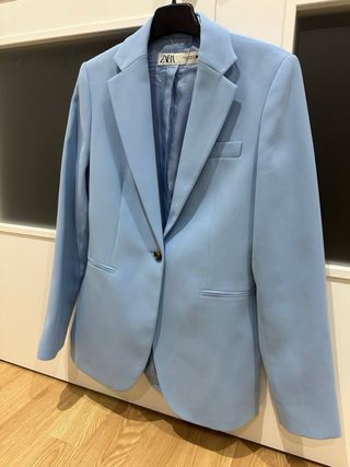 Americana Zara Azul Claro Talla S