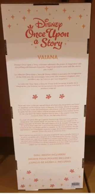 Bambola Vaiana Moana Once Upon a Story Disney