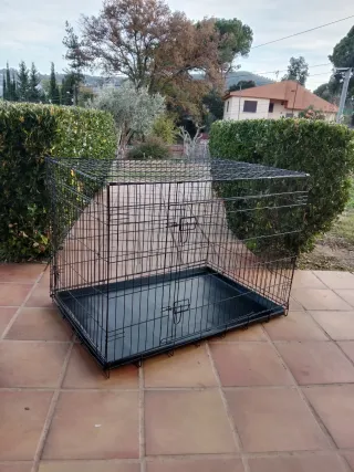 Jaula Perro XL Negra