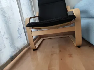 Sillón Poäng Ikea Negro