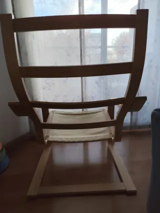 Sillón Poäng Ikea Negro