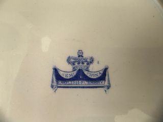 Set di 2 Piatti Decorativi in Ceramica Inglese del XIX Secolo