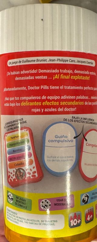 Reyes. Juego de mesa Doctor Pills