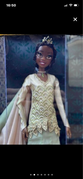 Muñeca Tiana Edición Limitada Disney