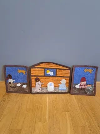 Belén Patchwork Hecho a Mano