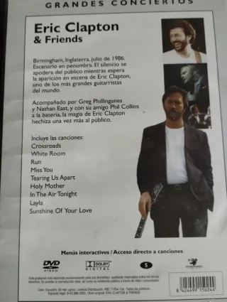 DVD Eric Clapton & Friends