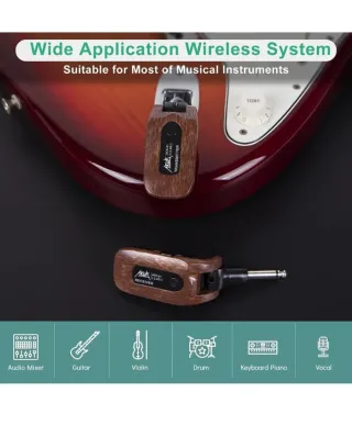 Transmisor receptor guitarra inalámbrico AKLOT.