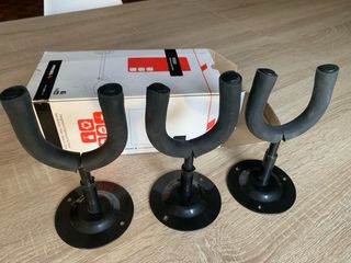 Colgadores Guitarra/Bajo Pared (3uds)