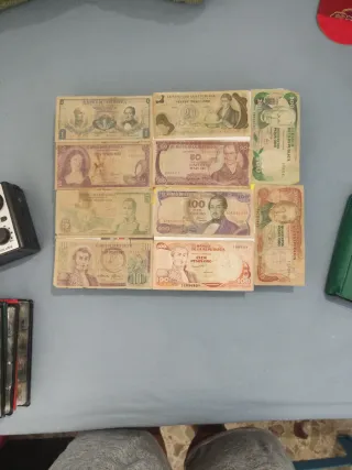 Billetes de Colombia Antiguos