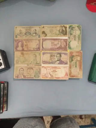 Billetes de Colombia Antiguos