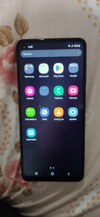 Samsung Galaxy A21s Negro/Morado