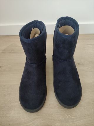 Botines australianos azul marino