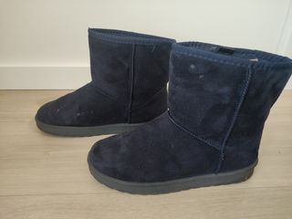 Botines australianos azul marino