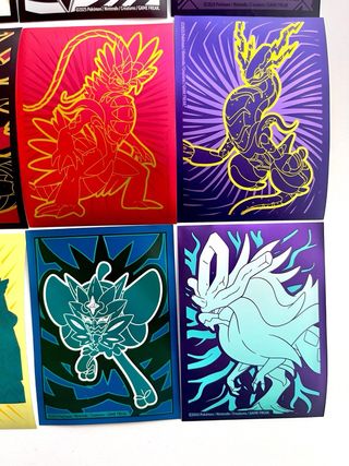 Lote 20 fundas de ETB Pokémon tcg para cartas