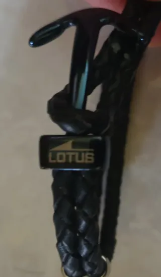 Bracciale in pelle Lotus Uomo Acciaio blu