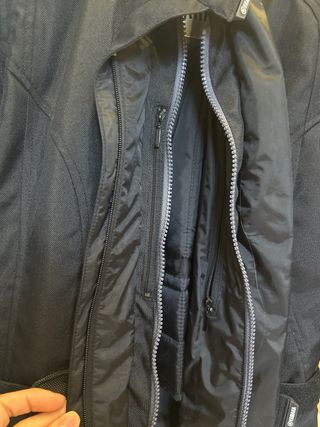 Cazadora Moto Yamaha Negra Talla XS