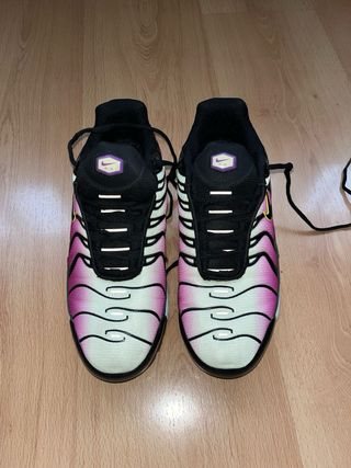Nike Air Max TN moradas y amarillas