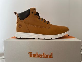 Botines Timberland Marrones y Blancos