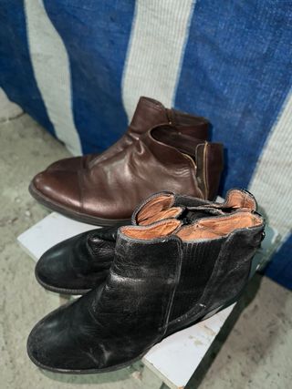 Stivali in pelle da donna