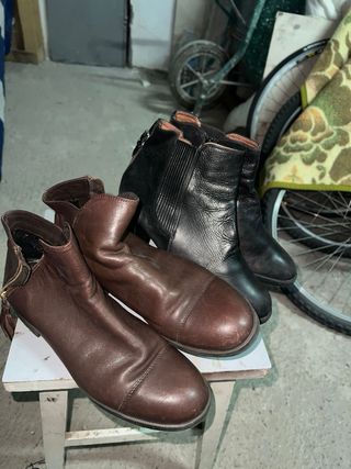 Stivali in pelle da donna