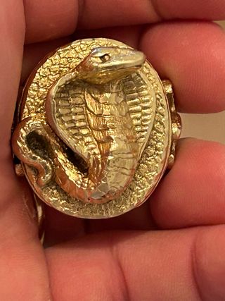 Sello Oro 18k 55.70g Cobra